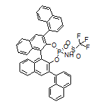 N-[2,6-Di(1-naphthyl)-4-oxidodinaphtho[2,1-d:1’,2’-f][1,3,2]dioxaphosphepin-4-yl]-1,1,1-trifluoromethanesulfonamide
