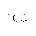 5-Bromo-3-chloro-2-(chloromethyl)pyridine
