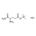 tert-Butyl 4,5-Diamino-5-oxopentanoate Hydrochloride
