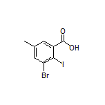 3-Bromo-2-iodo-5-methylbenzoic Acid