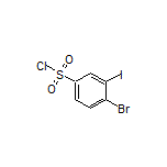 4-Bromo-3-iodobenzenesulfonyl Chloride