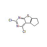 2,4-Dichloro-6,7-dihydro-5H-cyclopenta[4,5]thieno[2,3-d]pyrimidine