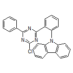 9-[2-(4-Chloro-6-phenyl-1,3,5-triazin-2-yl)phenyl]-9H-carbazole