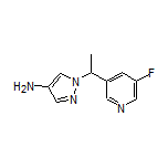 1-[1-(5-Fluoro-3-pyridyl)ethyl]-1H-pyrazol-4-amine