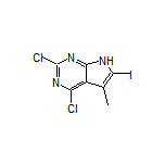 2,4-Dichloro-6-iodo-5-methyl-7H-pyrrolo[2,3-d]pyrimidine
