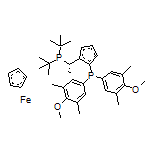 (S)-1-[(RP)-2-[Bis(4-methoxy-3,5-dimethylphenyl)phosphino]ferrocenyl]ethyldi-tert-butylphosphine