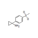 1-[4-(Methylsulfonyl)phenyl]cyclopropanamine