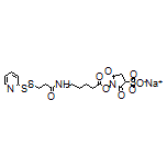 Sodium 2,5-Dioxo-1-[[6-[3-(2-pyridyldisulfanyl)propanamido]hexanoyl]oxy]pyrrolidine-3-sulfonate