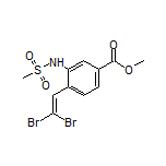 Methyl 4-(2,2-Dibromovinyl)-3-(methylsulfonamido)benzoate