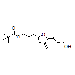 3-[(2S,5S)-5-(3-hydroxypropyl)-4-methylene-2-2,3,5-trihydrofuryl]propyl 2,2-dimethylpropanoate