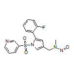 N-[[5-(2-Fluorophenyl)-1-(3-pyridylsulfonyl)-3-pyrrolyl]methyl]-N-methylnitrous Amide