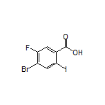 4-Bromo-5-fluoro-2-iodobenzoic Acid