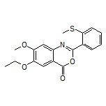 6-Ethoxy-7-methoxy-2-[2-(methylthio)phenyl]-4H-benzo[d][1,3]oxazin-4-one
