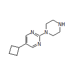 5-Cyclobutyl-2-(1-piperazinyl)pyrimidine
