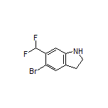 5-Bromo-6-(difluoromethyl)indoline