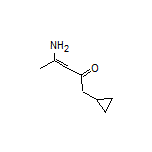 4-Amino-1-cyclopropyl-3-penten-2-one