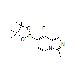 8-Fluoro-3-methylimidazo[1,5-a]pyridine-7-boronic Acid Pinacol Ester