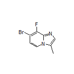 7-Bromo-8-fluoro-3-methylimidazo[1,2-a]pyridine