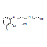 2-[[3-(2,3-Dichlorophenoxy)propyl]amino]ethanol Hydrochloride