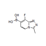 8-Fluoro-3-methyl-[1,2,4]triazolo[4,3-a]pyridine-7-boronic Acid