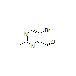 5-Bromo-2-methylpyrimidine-4-carbaldehyde
