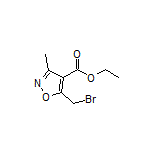 Ethyl 5-(Bromomethyl)-3-methylisoxazole-4-carboxylate