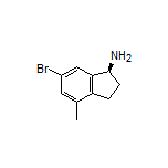 (S)-6-Bromo-4-methylindane-1-amine