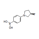(R)-4-(3-Fluoro-1-pyrrolidinyl)phenylboronic Acid