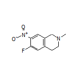 6-Fluoro-2-methyl-7-nitro-1,2,3,4-tetrahydroisoquinoline
