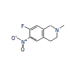7-Fluoro-2-methyl-6-nitro-1,2,3,4-tetrahydroisoquinoline