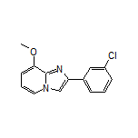 2-(3-Chlorophenyl)-8-methoxyimidazo[1,2-a]pyridine