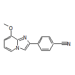 4-(8-Methoxyimidazo[1,2-a]pyridin-2-yl)benzonitrile