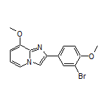 2-(3-Bromo-4-methoxyphenyl)-8-methoxyimidazo[1,2-a]pyridine