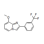 8-Methoxy-2-[3-(trifluoromethyl)phenyl]imidazo[1,2-a]pyridine