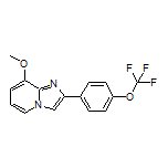 8-Methoxy-2-[4-(trifluoromethoxy)phenyl]imidazo[1,2-a]pyridine