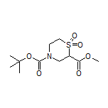 Methyl 4-Boc-thiomorpholine-2-carboxylate 1,1-Dioxide