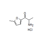 2-Amino-1-(5-methyl-2-furyl)-1-propanone Hydrochloride