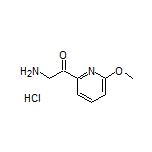 2-Amino-1-(6-methoxypyridin-2-yl)ethanone Hydrochloride