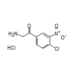 2-Amino-1-(4-chloro-3-nitrophenyl)ethanone Hydrochloride