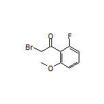 2-Bromo-1-(2-fluoro-6-methoxyphenyl)ethanone