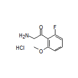 2-Amino-1-(2-fluoro-6-methoxyphenyl)ethanone Hydrochloride