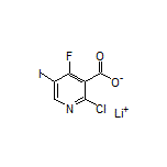 Lithium 2-Chloro-4-fluoro-5-iodonicotinate