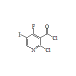 2-Chloro-4-fluoro-5-iodonicotinoyl Chloride