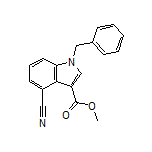 Methyl 1-Benzyl-4-cyano-1H-indole-3-carboxylate
