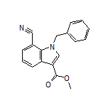 Methyl 1-Benzyl-7-cyano-1H-indole-3-carboxylate