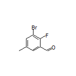 3-Bromo-2-fluoro-5-methylbenzaldehyde