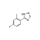 5-(4-Iodo-2-methylphenyl)-1H-1,2,4-triazole