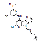 [6-[[7-Chloro-5-[[2-(trimethylsilyl)ethoxy]methyl]-5H-pyrrolo[2,3-b:4,5-b’]dipyridin-9-yl]amino]-4-methoxy-2-pyridyl]dimethylphosphine Oxide