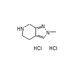 2-Methyl-4,5,6,7-tetrahydro-2H-pyrazolo[3,4-c]pyridine Dihydrochloride