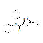 N,N-Dicyclohexyl-5-cyclopropylisoxazole-3-carboxamide